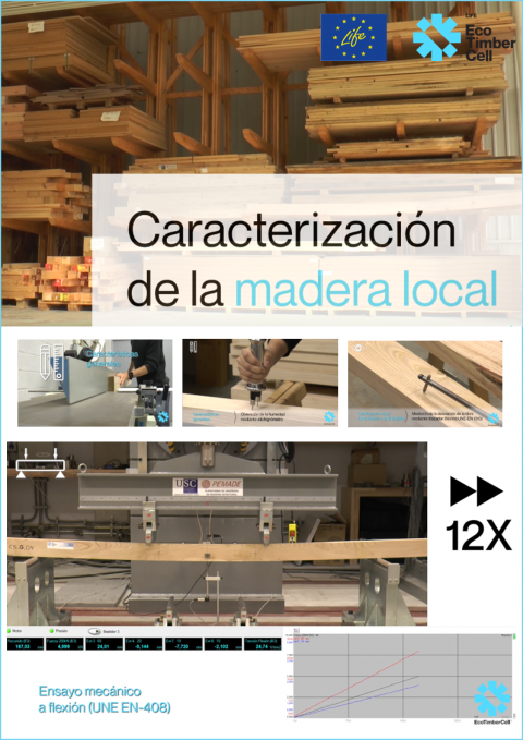 Caracterización de la madera local en el proyecto LIFE EcoTimberCell