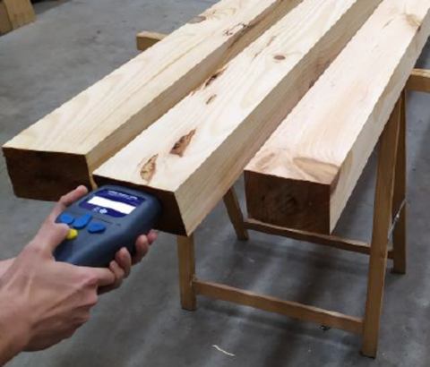 Did you know that it is possible to estimate the mechanical properties of a piece of wood without destructive testing?