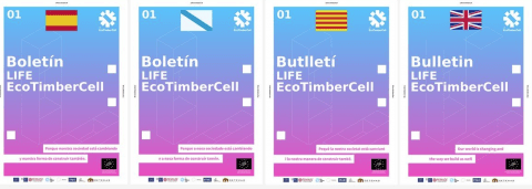 Boletín 1 LIFE EcoTimberCell disponible