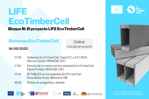 Novas sesións dos webinars EcoTimberCell